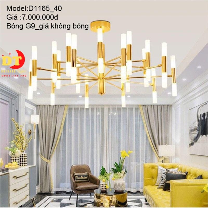 Đèn chùm phong cách hiện đại cho bàn ăn HTLQ