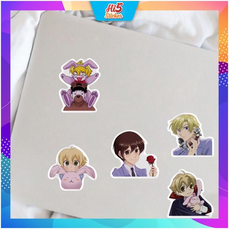 Sticker Hình Dán Trang Trí Manga Chuyện Trướng Ouran OuranHighSchoolHostClub ms#232