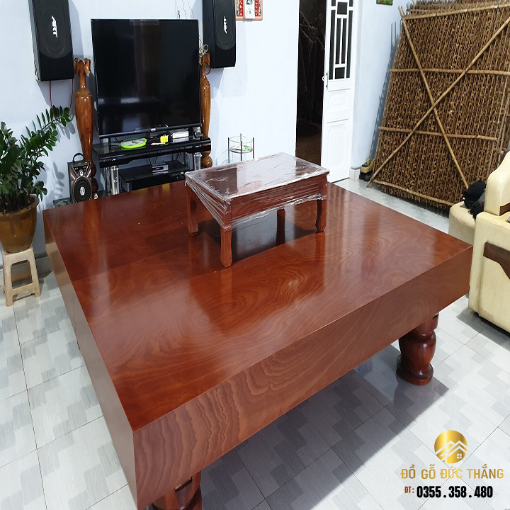 Chiếu ngựa gỗ xoan đào nam phi mua 3 trả tiền 1