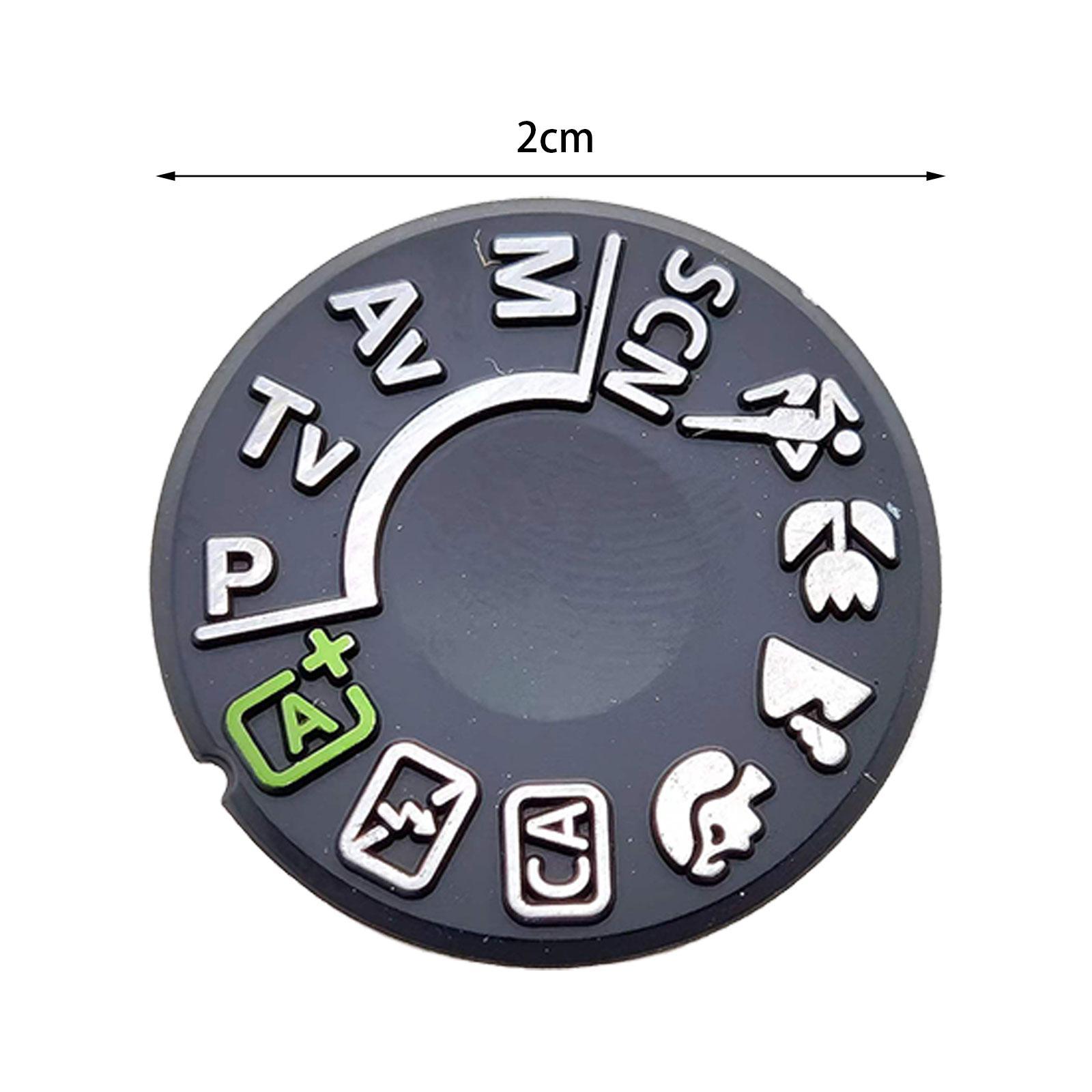 Durable Mode Dial Plate Interface Cap Button Replacement Part for 700D