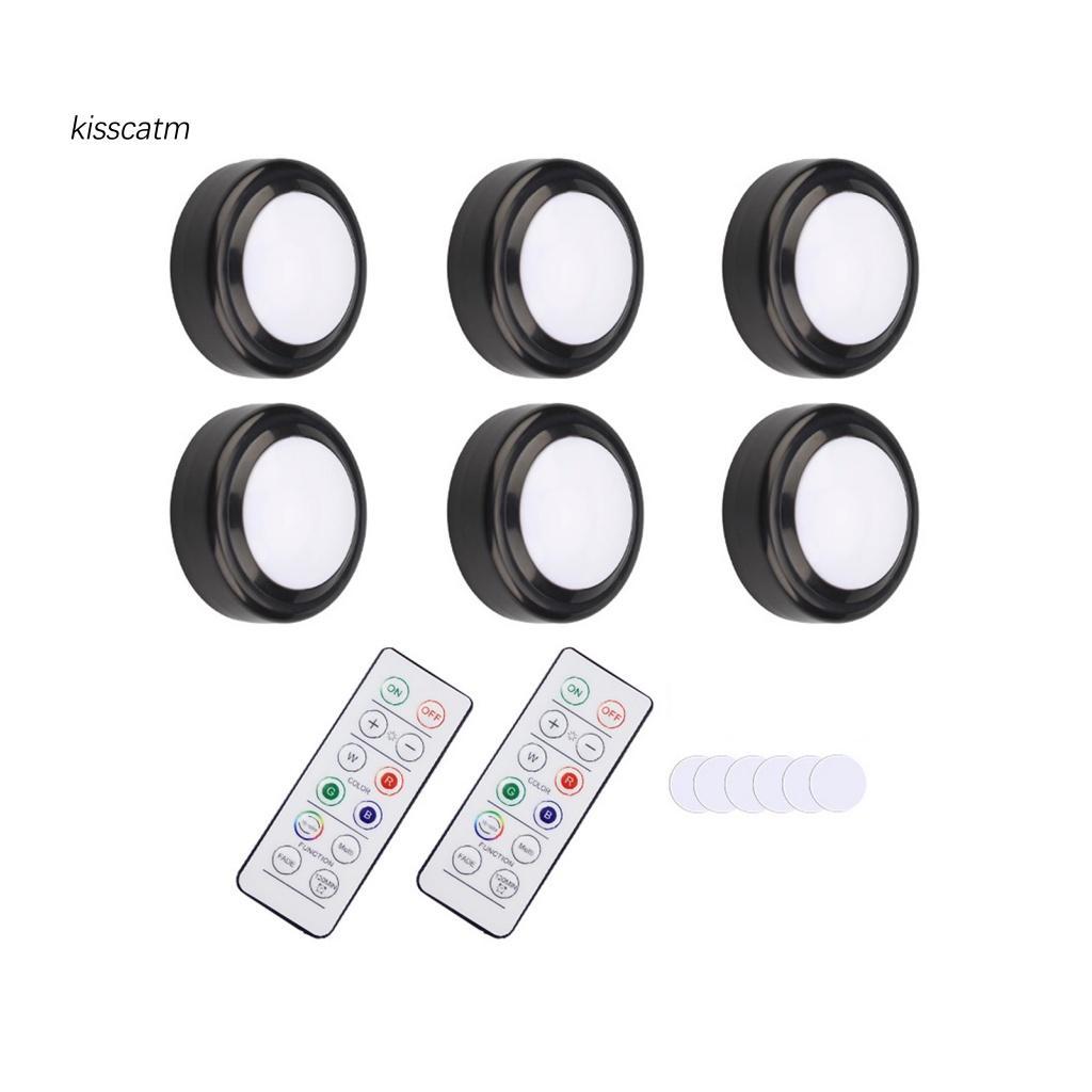Set 6 Đèn Ngủ Không Dây 2 Nút Điều Khiển