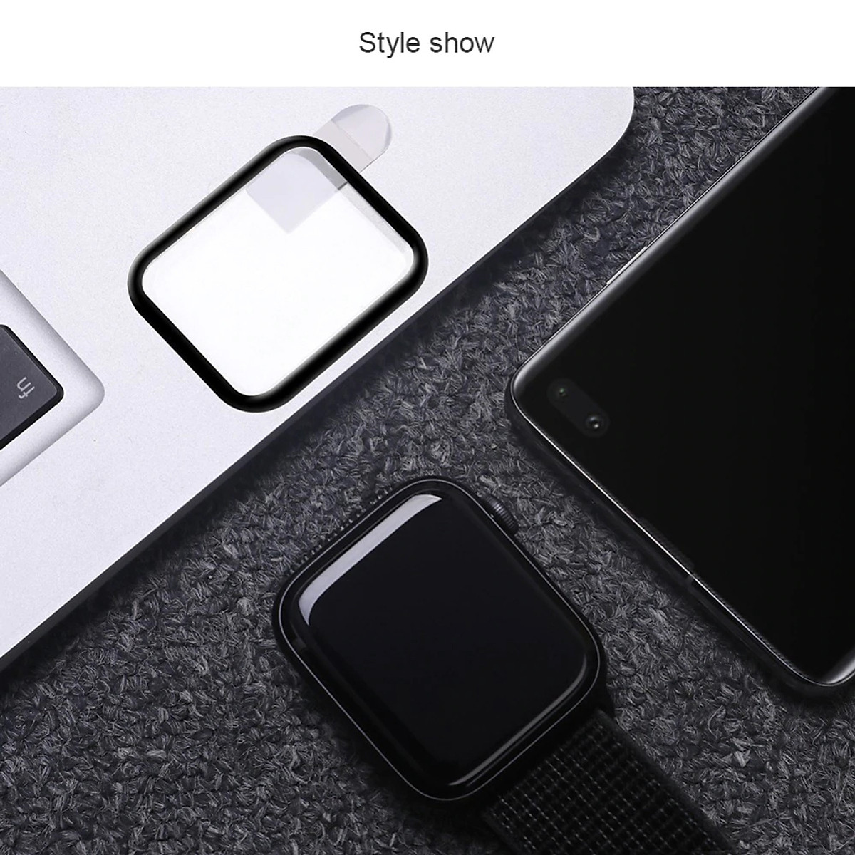 Miếng dán cường lực 3D Nillin AW+ Cho Apple Watch 40mm - Hàng chính hãng