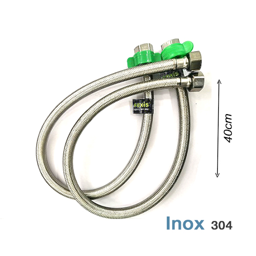 Dây Cấp nước mềm inox 304 FX1 - Dây cấp bình nóng lạnh, Dây cấp nước vòi chậu, Dây cấp nước bồn cầu