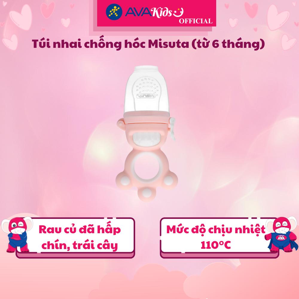 Túi nhai chống hóc Misuta (từ 6 tháng) - Hàng Chính Hãng