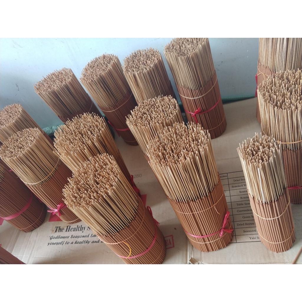 Nhang Quế Trà Bồng Đặc Biệt Size 30/38cm 1Kg - Nhang Quế Quảng Ngãi - Nhang sạch tự nhiên