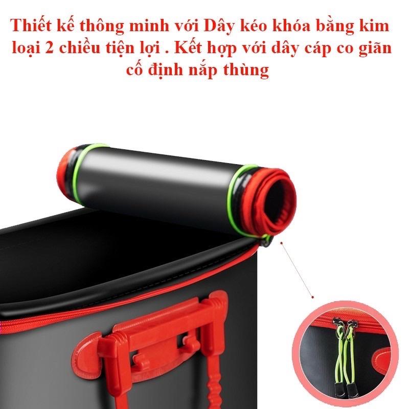 Thùng đựng cá Bennuo đa năng chất liệu mềm có thể gấp gọn và chống thấm nước cao cấp