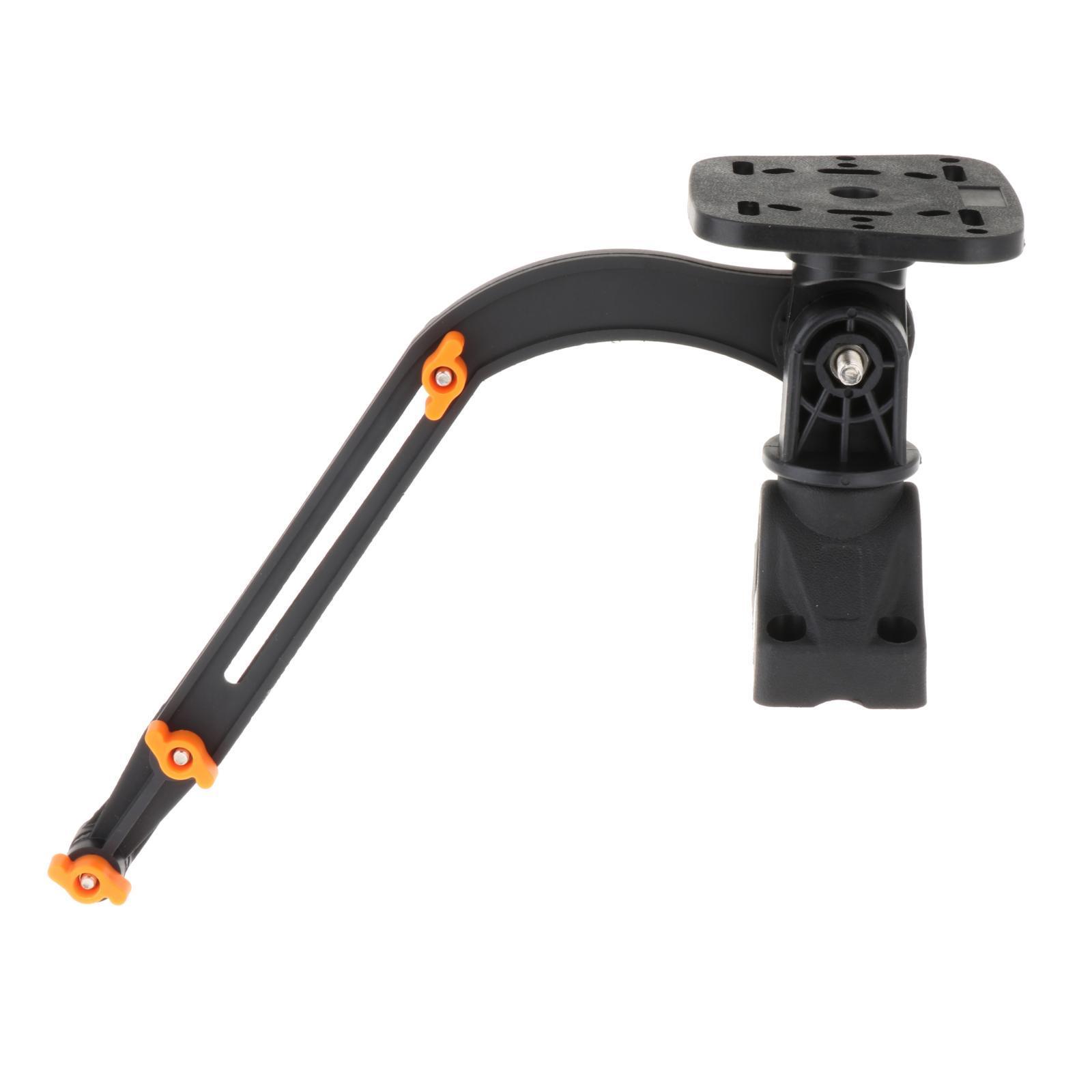 Fish  Mount Bracket Transducer Mounting Arm Mounting Plate Marine Electronic Fish  Mount Ball Base for Kayak Yacht Accessories