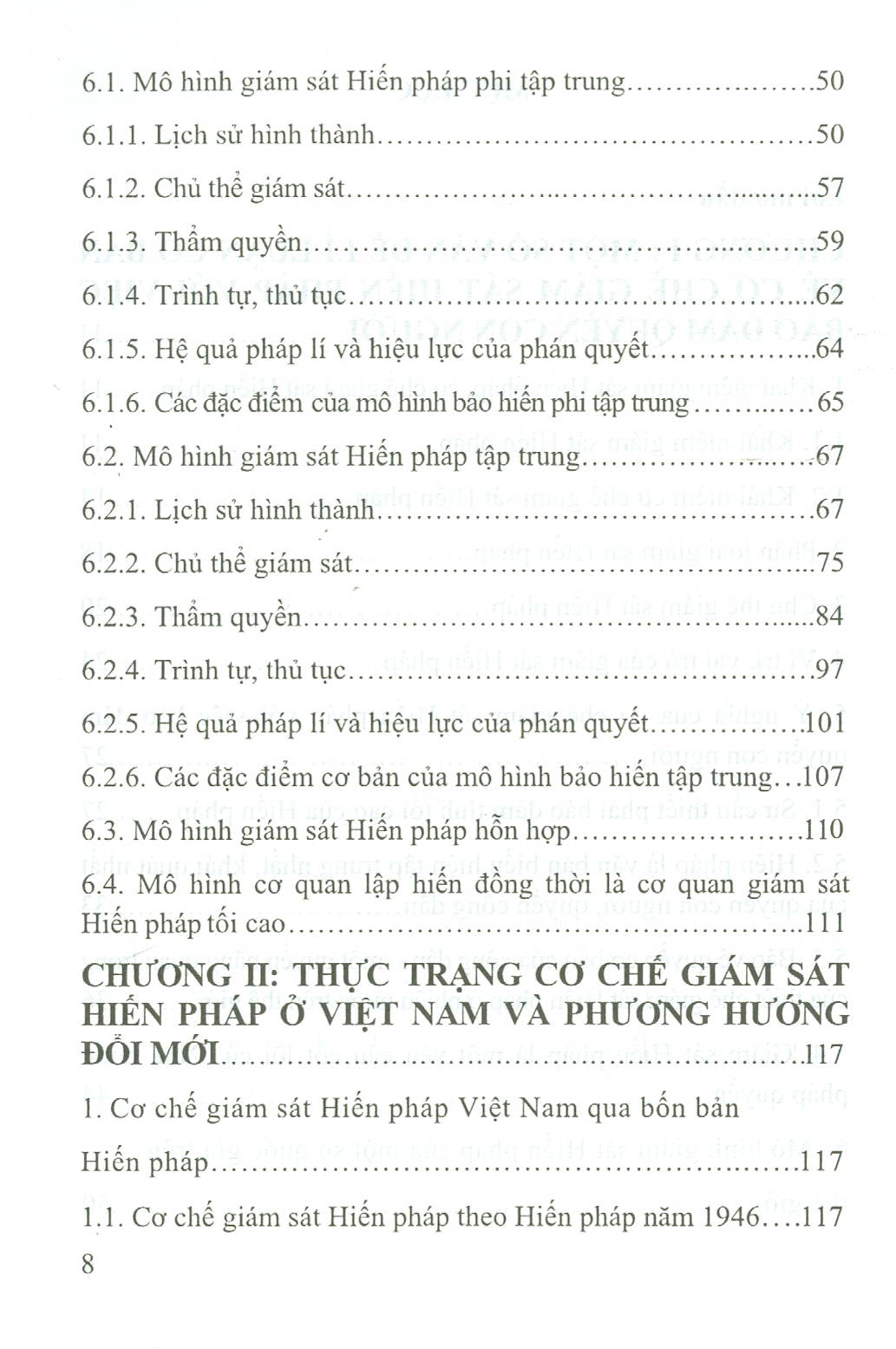 CƠ CHẾ GIÁM SÁT HIẾN PHÁP VỚI VIỆC ĐẢM BẢO QUYỀN CON NGƯỜI (Sách chuyên khảo)