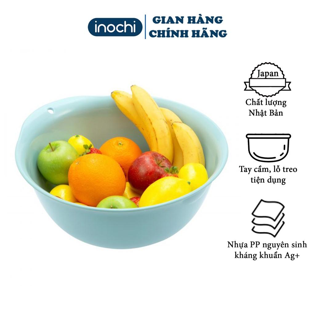 Rổ nhựa Thau nhựa rửa rau củ quả cao cấp Yoko Inochi hàng chính hãng