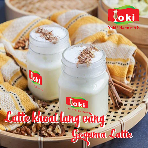 Latte Khoai lang vàng Yoki