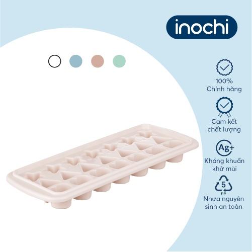 Khay đá sáng tạo Inochi 21 viên inochi màu Trắng ngọc/ Xanh bạc hà/ Xanh nhạt/ Hồng nhạt