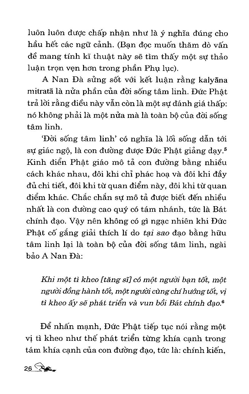 Đạo Phật Và Đạo Bằng Hữu