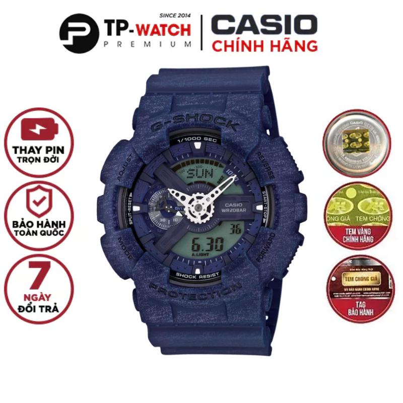 Đồng Hồ Nam Dây Cao Su Casio GA-110HT-2ADR (51 x 55 mm)