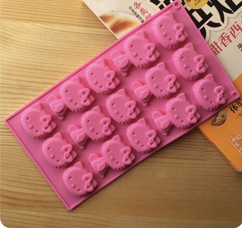 Khuôn silicon mèo Kitty