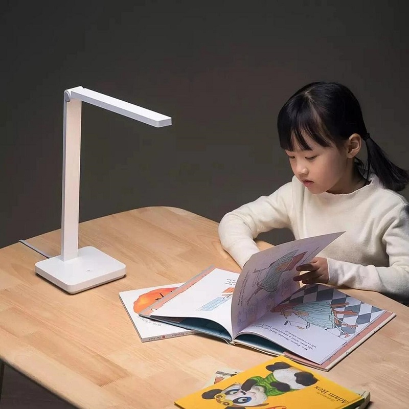 Đèn bàn Mijia Lite Xiaomi Smart Mi LED Bảo vệ mắt 4000K 500 Lumens Sáng vào ban đêm