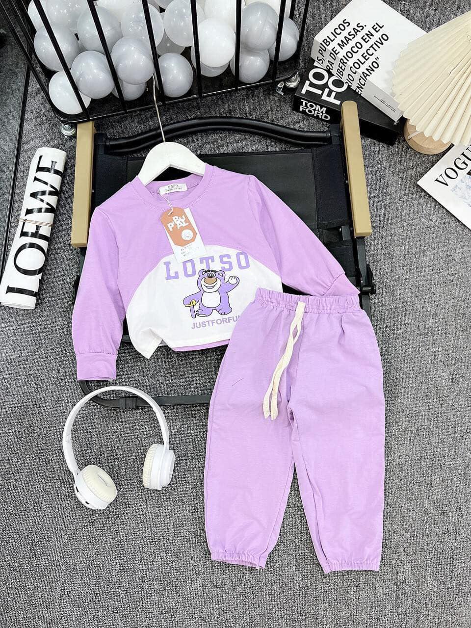 Xả thanh lý set bộ coton cho bé size 20-22kg