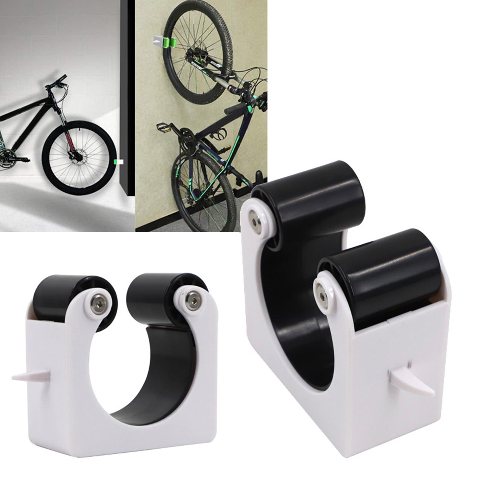 Bike Clip, Bicycle Parking Buckle, Road/Mountain Bicycle Rack, Indoor Outdoor Stand Display Tool Kit, Wall Mount Hook, Parking Frame for Road Bikes