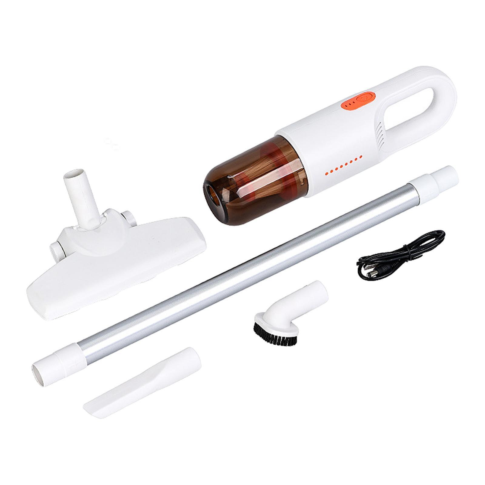 Wireless Vacuum Cleaner Car Vacuum Cleaner for Home Office White