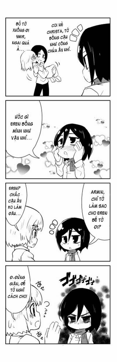 tấn công người khổng lồ - doujinshi eren x mikasa chapter 31 1