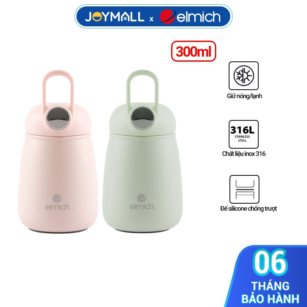 Bình đựng thức ăn giữ nhiệt Elmich EL8017 300ml, EL8018 400ml, EL8019 600ml, Hàng chính hãng, ủ cháo, Inox 316 - JoyMall