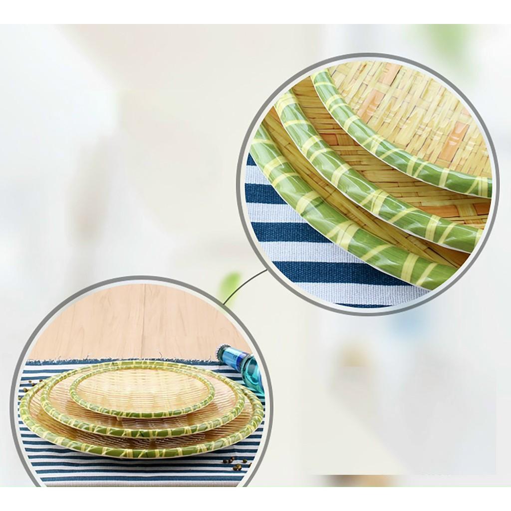 Mẹt phíp giả mây tre đan