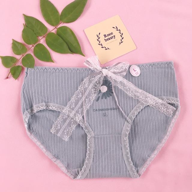 Quần lót nữ, quần lót cotton hoa cúc dễ thương siêu hot QC/97