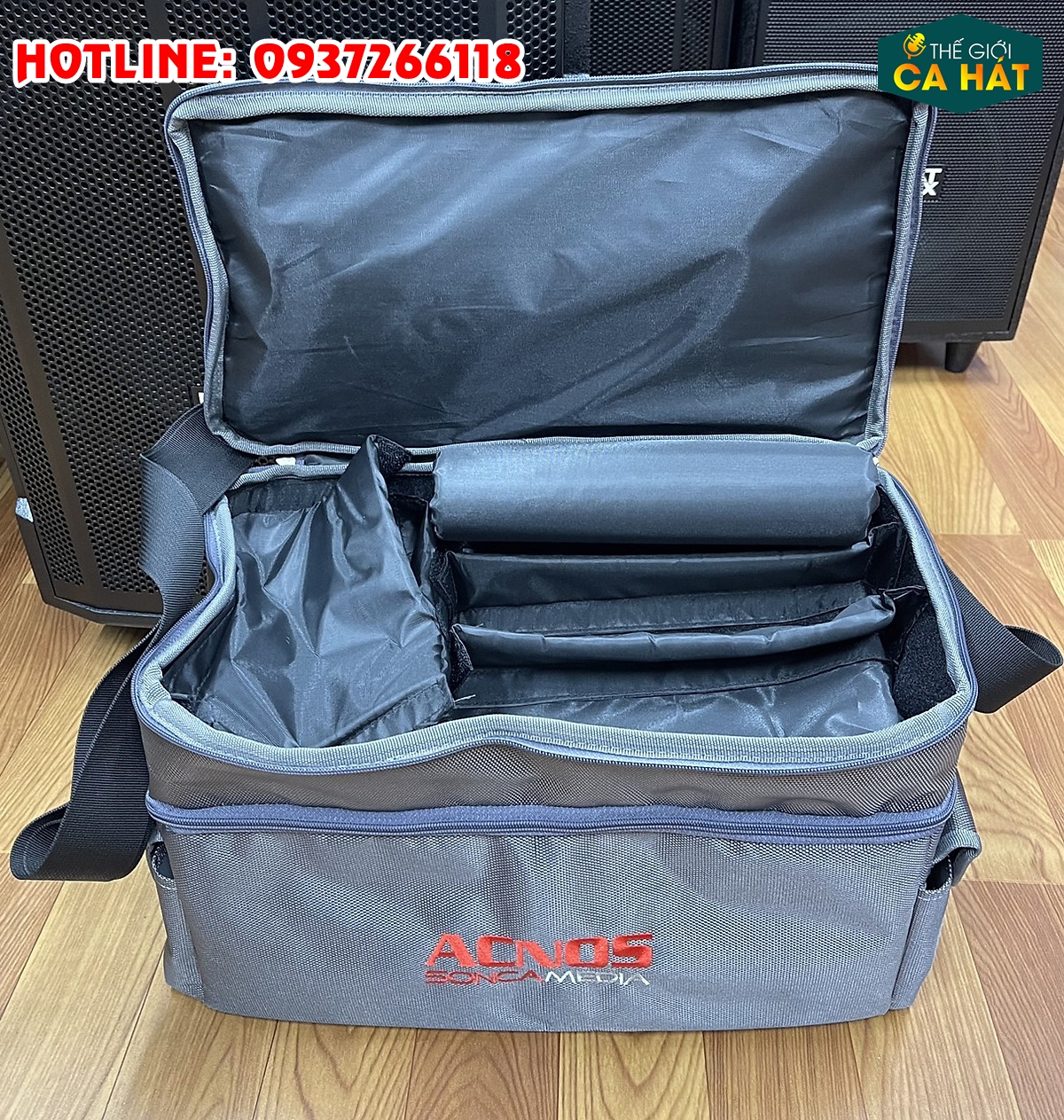 TÚI BA LÔ ACNOS BL-02/ LOA DI ĐỘNG - CHÍNH HÃNG