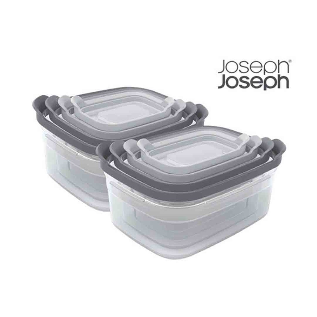 Bộ 4 Hộp Đựng Thực Phẩm Joseph Joseph 98472 Hàng Chính Hãng