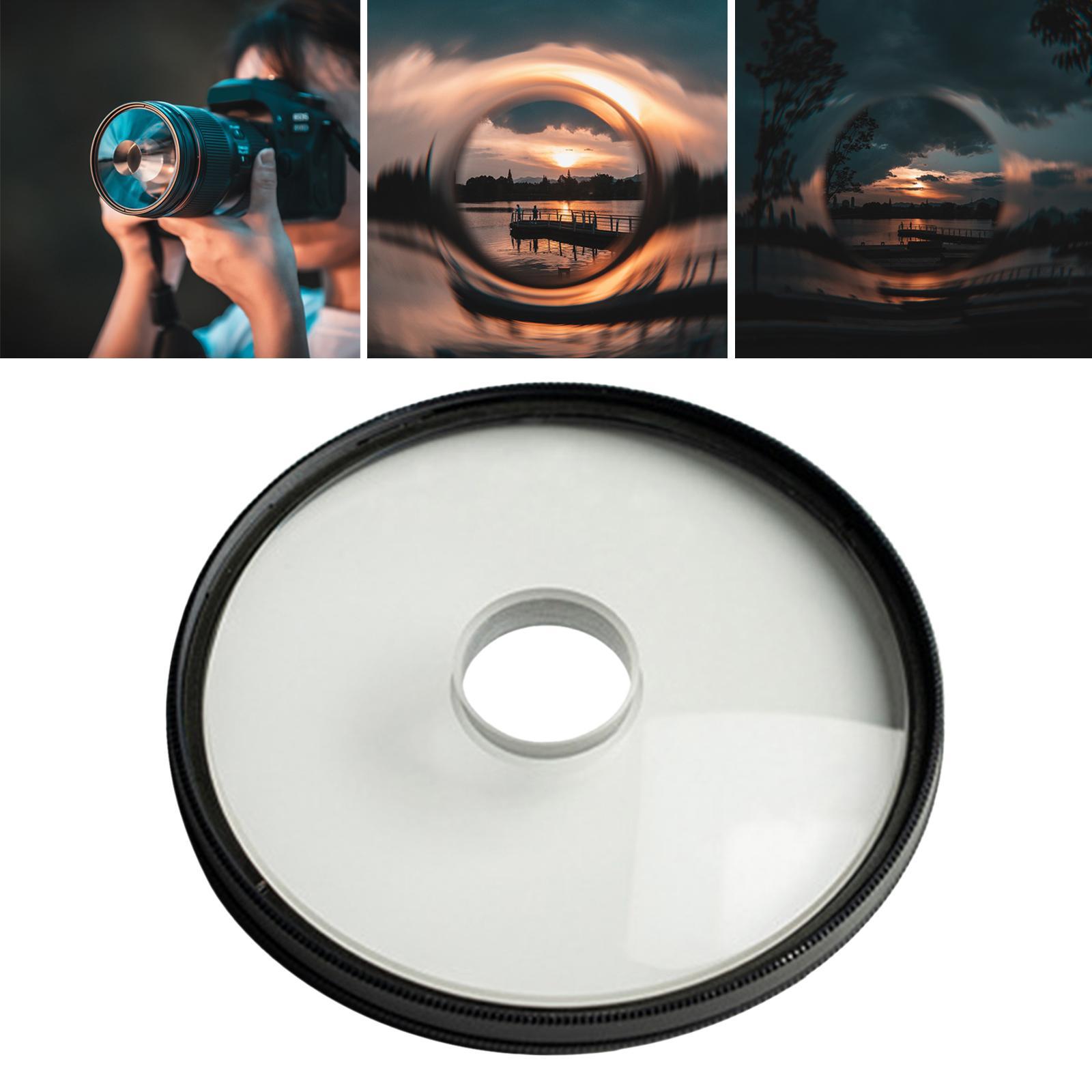 Creative Photography Lens FX Filter Swirl Polarizer for Camera Supplies