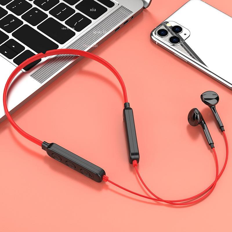 Ưu đãi nhất Tai nghe Bluetooth đeo cổ G01 treo cổ Tai nghe Bluetooth không dây loa siêu trầm chờ siêu dài tai nghe bluetooth phổ thông