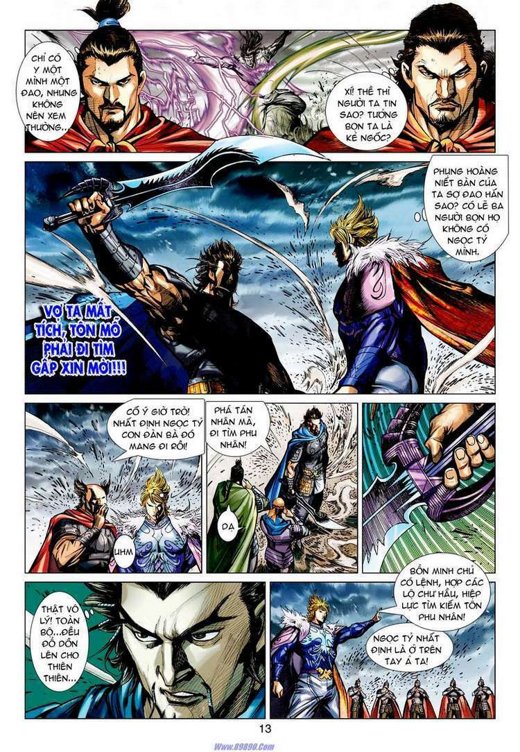 thiên tử truyền kỳ 7 - tam quốc kiêu hoàng chapter 34 12