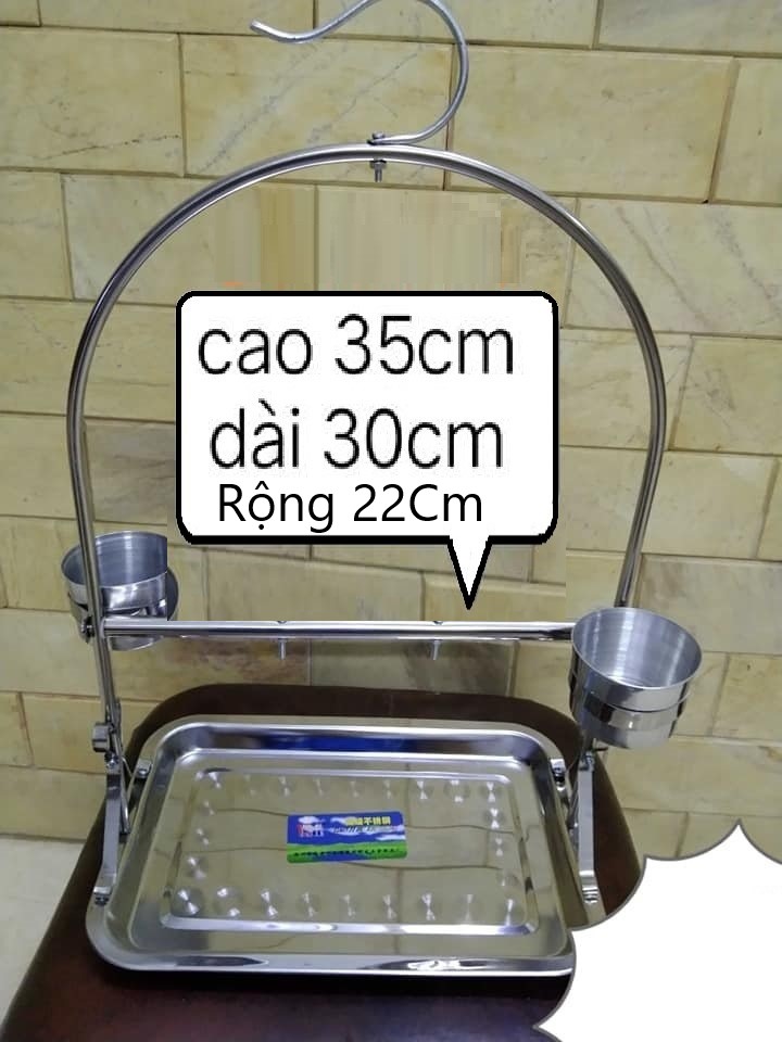 1 BỘ GỒM CẦU ĐỨNG VÀ 1 XÍCH CHỐNG XOẮN CHO VẸT