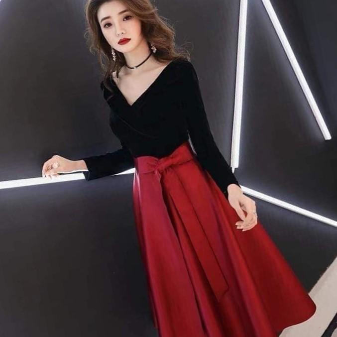 Sét váy dự tiệc hàn quốc siêu sang cho quý cô thời nay