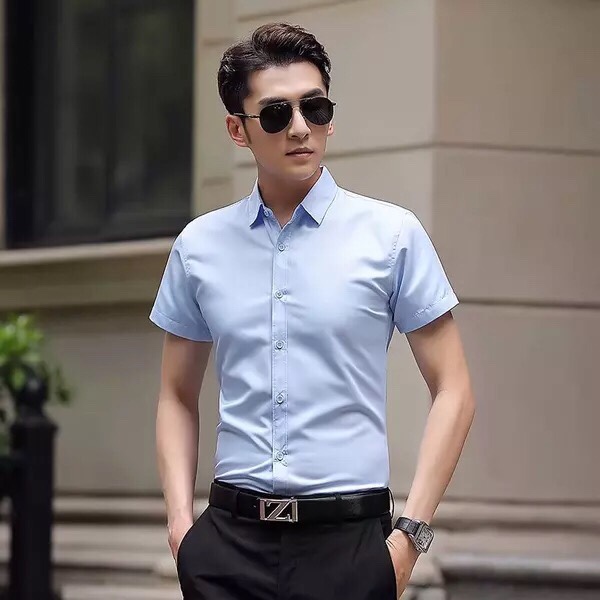 Áo Sơ Mi Nam Cộc Tay Trẻ Trung Cao Cấp SMC