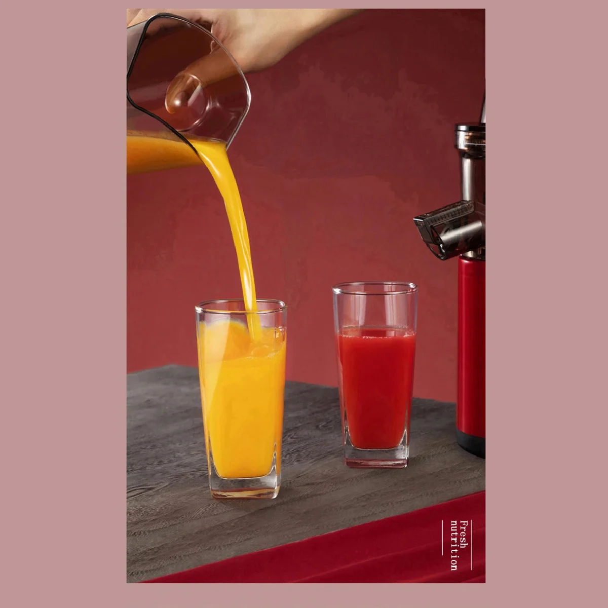 Máy Ép Trái Cây Mishio Slow Juicer - Hàng chính hãng