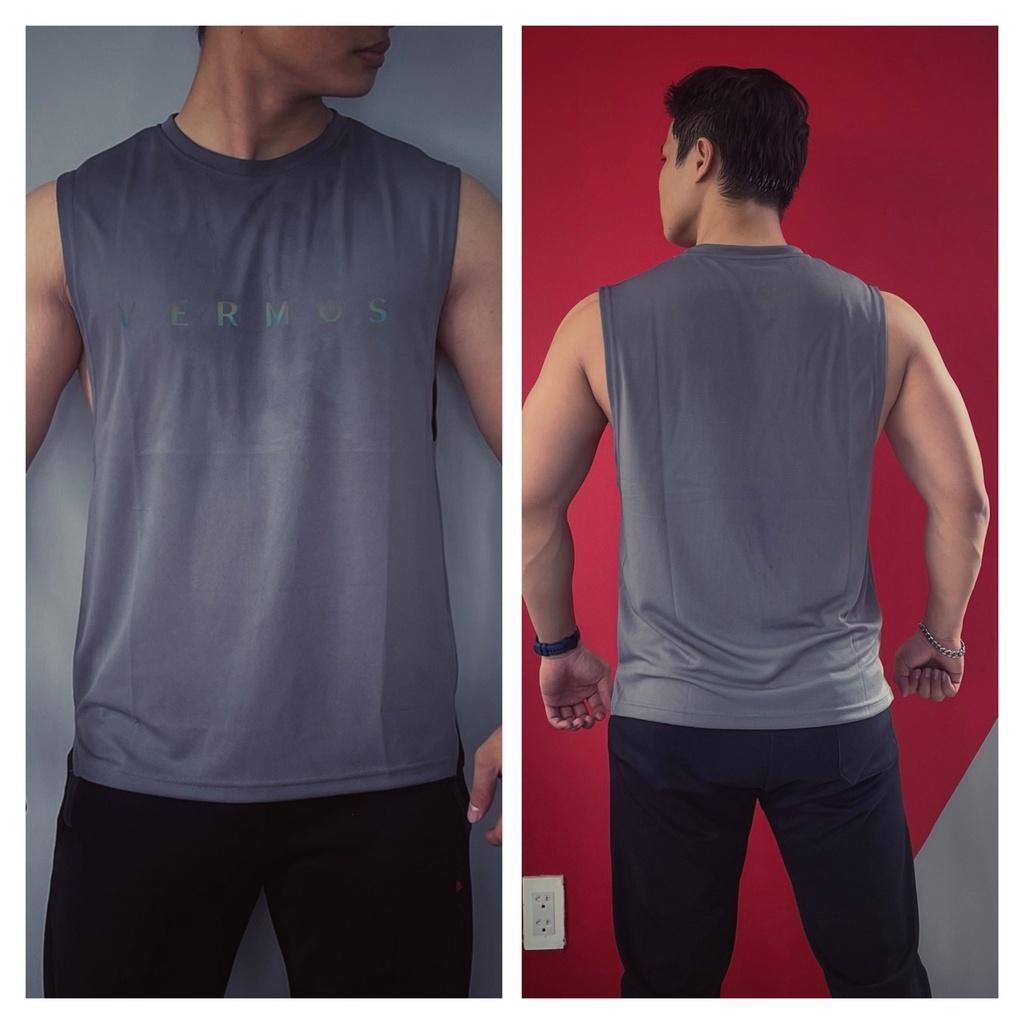 Áo Ba Lỗ Nam,Áo Tanktop Tập Gym VERMOS V4