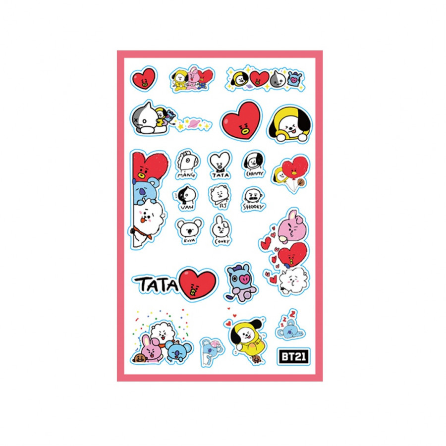 Sticker BT 21 B T S