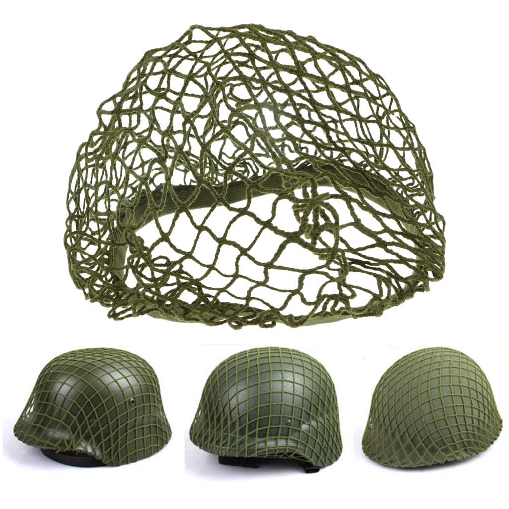 2x Helmet Net Cover Head Camouflage Field Game Mesh Cover Lightweight Durable Heavy Duty Sport