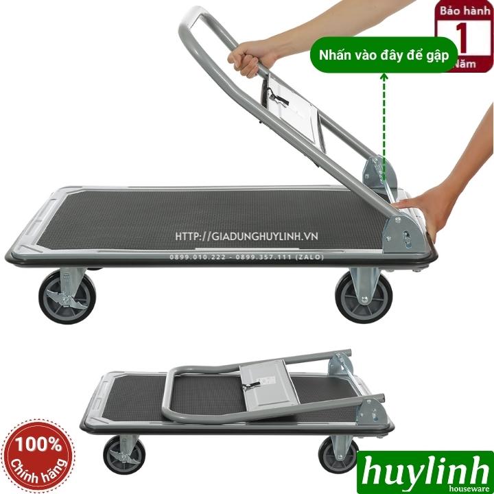 Xe kéo đẩy hàng sàn thép Advindeq TL-320 - Tải trọng 300kg - Chính hãng