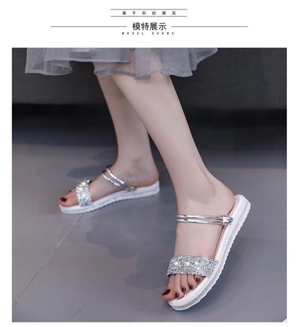 Sandal nữ thời trang trẻ trung 2 kiểu đi