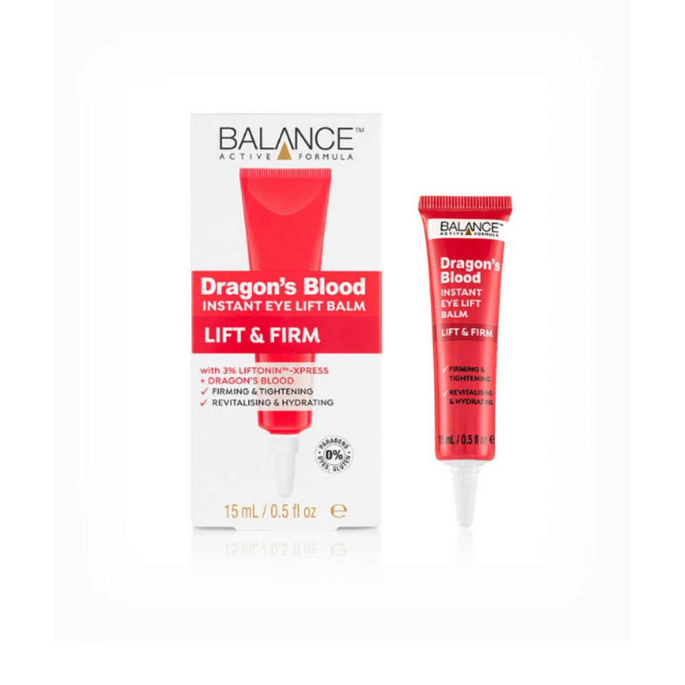 Combo Serum Tinh Chất Cây Máu Rồng Balance Dragon’s Blood Instant Lifting Nâng Cơ, Phục Hồi Da 30ml + kem mắt Tinh Chất Cây Máu Rồng Balance Dragon’s Blood eye 15ml, hàng chính hãng