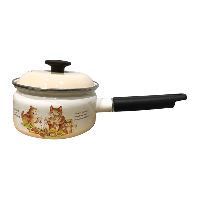 Nồi Tay Cầm Tráng Men Cao Cấp Nhật Bản Fujihoro Kit-300