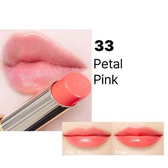 Son Dưỡng Ẩm Chống Nhăn Môi The Whoo Essential Lip Glow Balm 33 Petal Pink - Màu Hồng Lưỡi Thỏ
