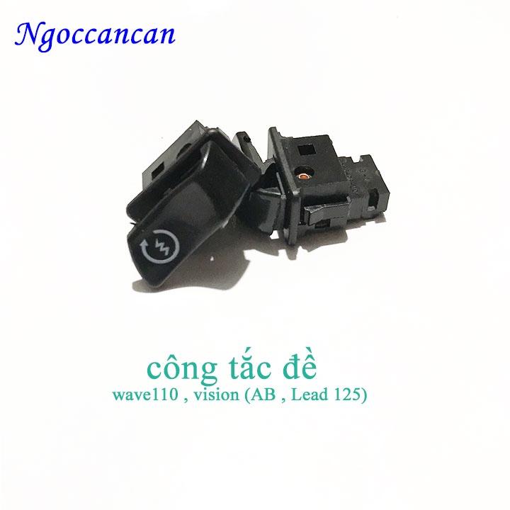 Công Tắc đề xe máy wave 110 , vision , AB Lead 125