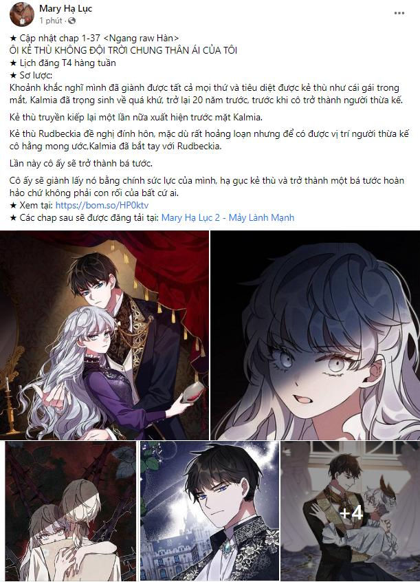 ôi kẻ thù không đội trời chung thân ái của tôi chapter 35.1 1