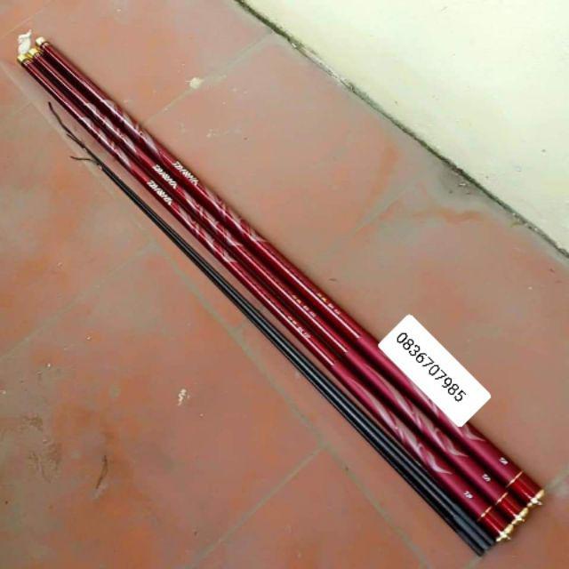 Cần tay Daiwa 8H 4m5, 5m4, 6m3 tải cá lớn hàng chuẩn 23