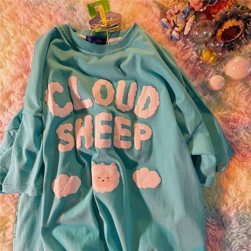 ÁO THUN COTTON CỔ TRÒN FORM RỘNG THỜI TRANG HÀN QUỐC SIÊU HOT CHO CÁC BẠN TRẺ