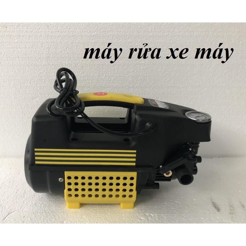 Máy rửa xe dây đồng, dây rửa 15m, tặng bình