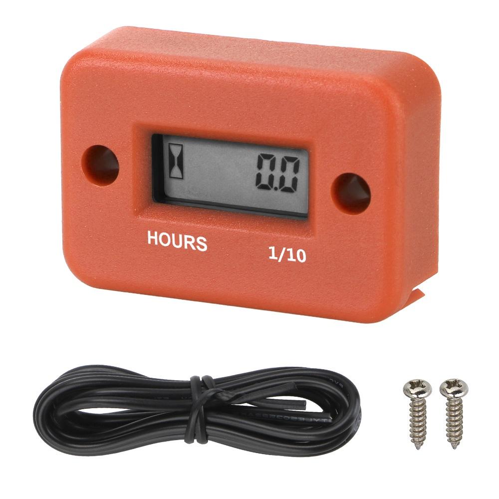 Đồng hồ đo thời gian kỹ thuật số màn hình LCD chống thấm nước cho xe máy ATV