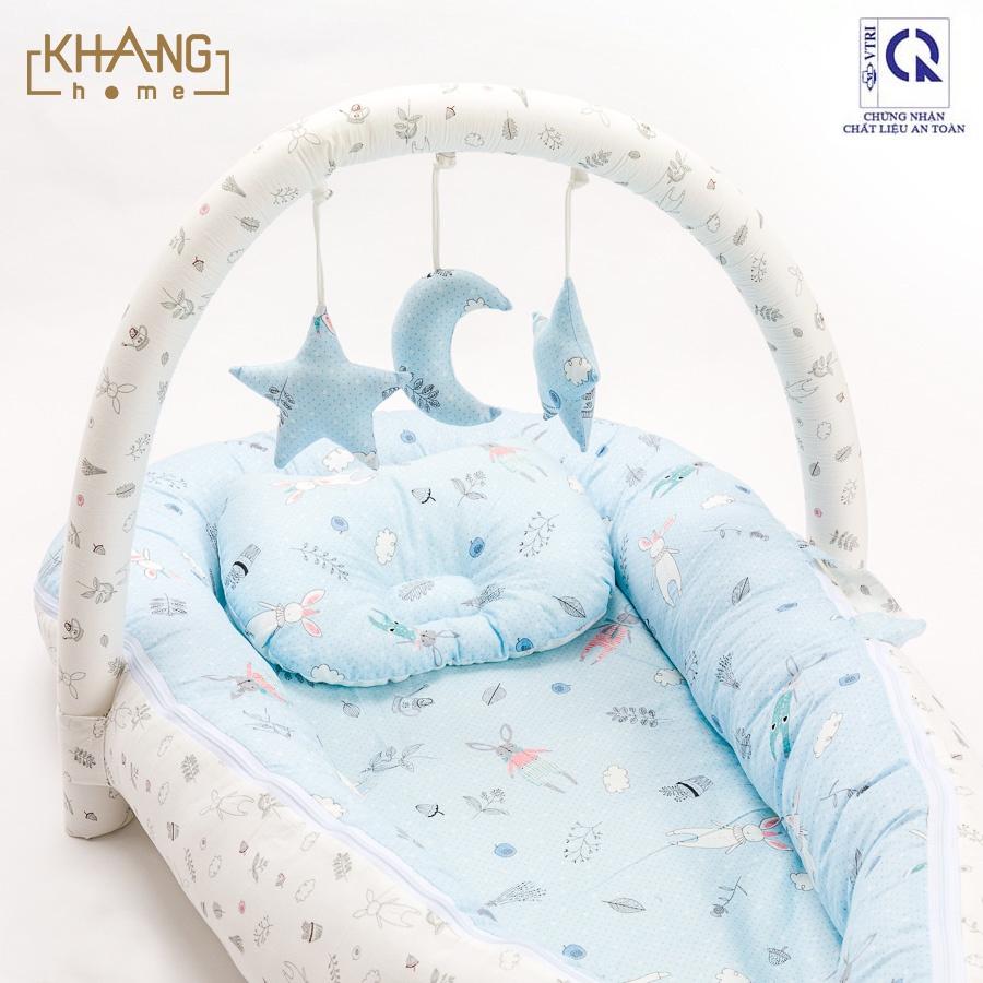 Vòm Treo Nôi Vải Cho Bé Phát Triển Tư Duy - TẶNG KÈM NÔI VẢI KHANG HOME